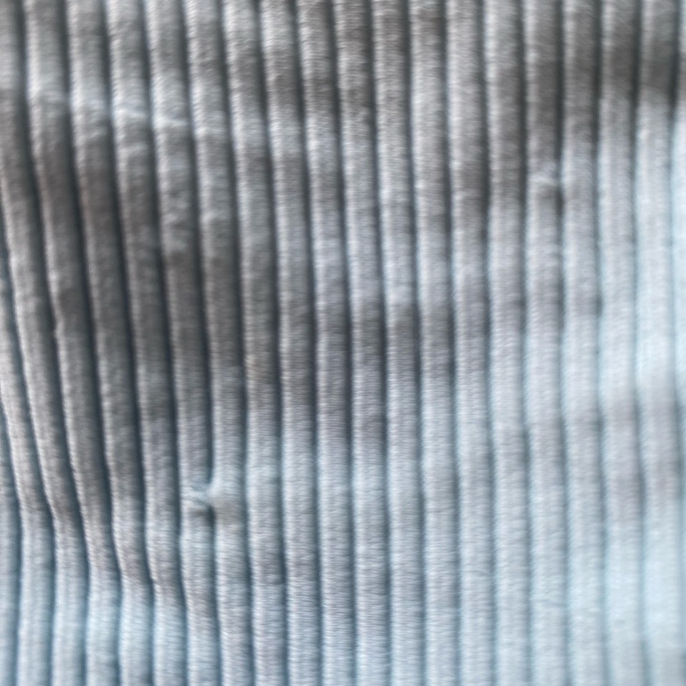 NWOT Frankie's Bikinis Jenna pale blue Ribbed Bandeau
Swimsuit Top - Picture 7 of 7